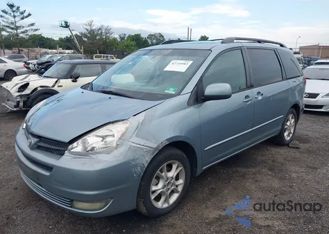 2005 Toyota Sienna Xle from USA, damaged, VIN 5TDZA22C25S304944